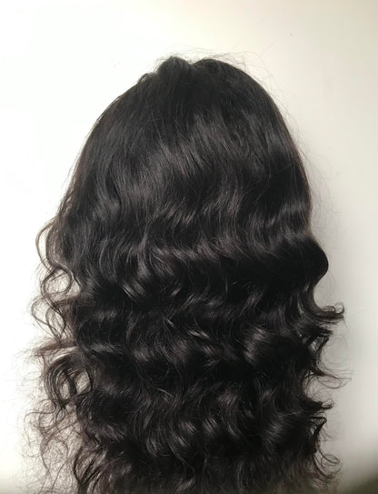 4 x 13 Lace Frontal Loose Wave  Natural Black